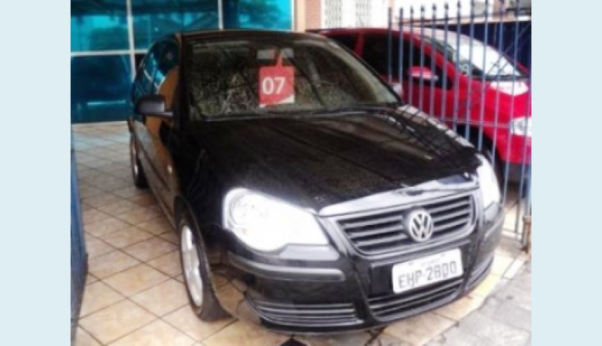 VOLKSWAGEN POLO 4P 1.6 FLEX - PRETO - 2007 Foto 1 (Grande)