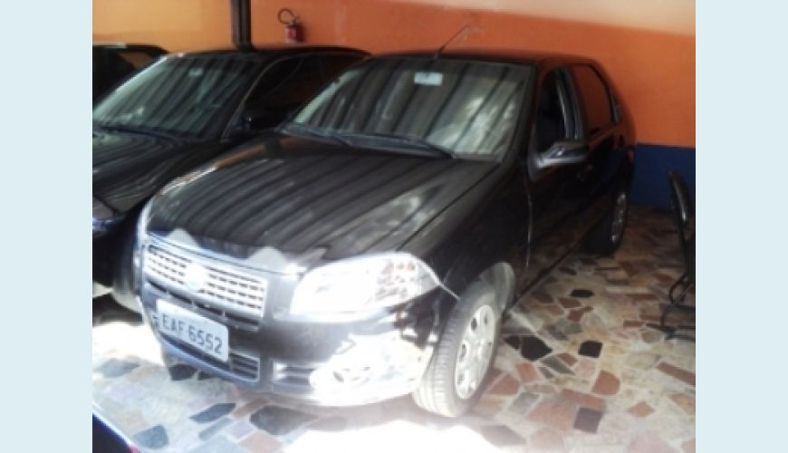 FIAT PALIO 4P ELX 1.4 FLEX - PRETO - 2008 Foto 1 (Grande)
