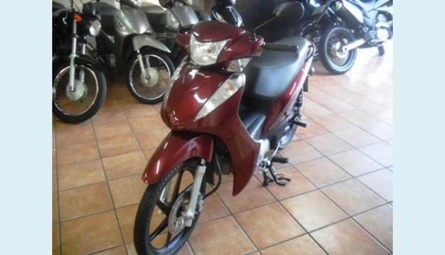 HONDA BIZ 100 ES - VINHO - 2012 Foto 1 (Grande)