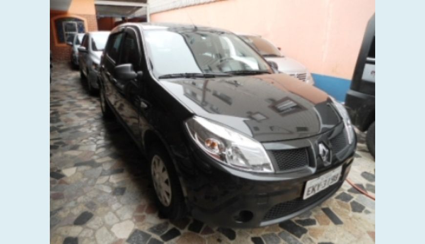 RENAULT SANDERO 1.6 FLEX - PRETO - 2010 Foto 1 (Grande)