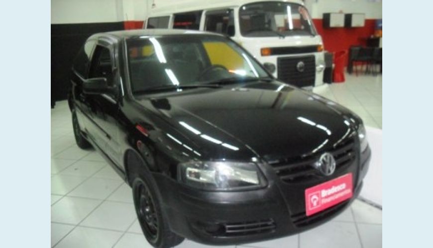 VOLKSWAGEN GOL G4 2P 1.0 FLEX - PRETO - 2007 Foto 1 (Grande)