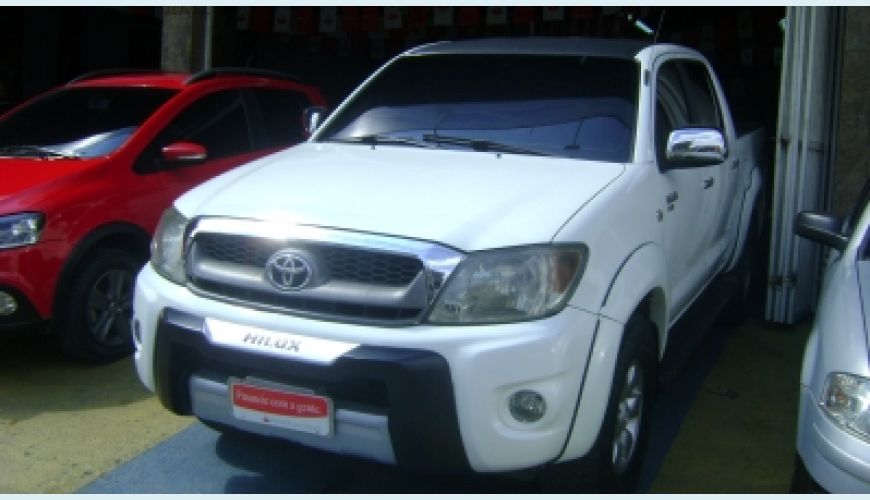 TOYOTA HILUX CD SR 2.5 4X4 - BRANCO - 2007 Foto 1 (Grande)