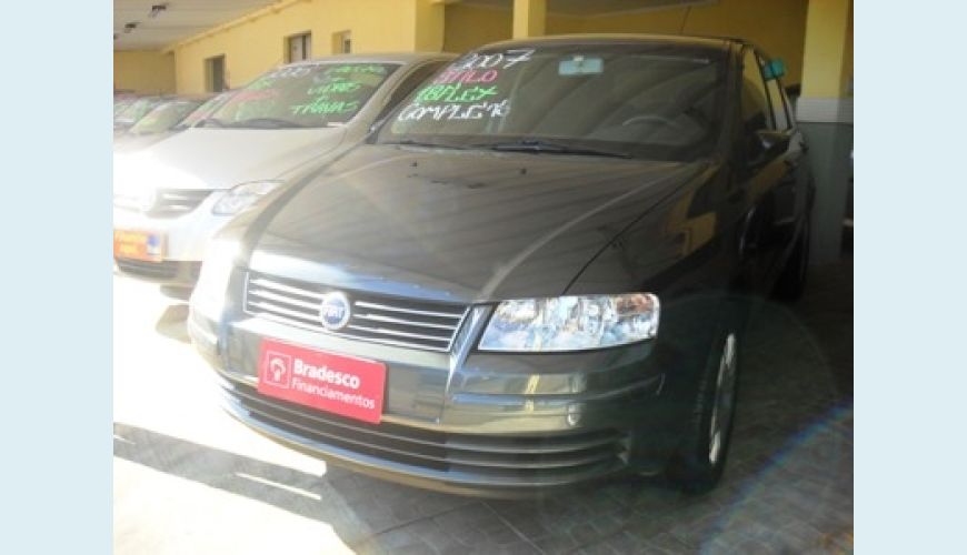 FIAT STILO 4P 1.8 FLEX - CINZA - 2007 Foto 1 (Grande)