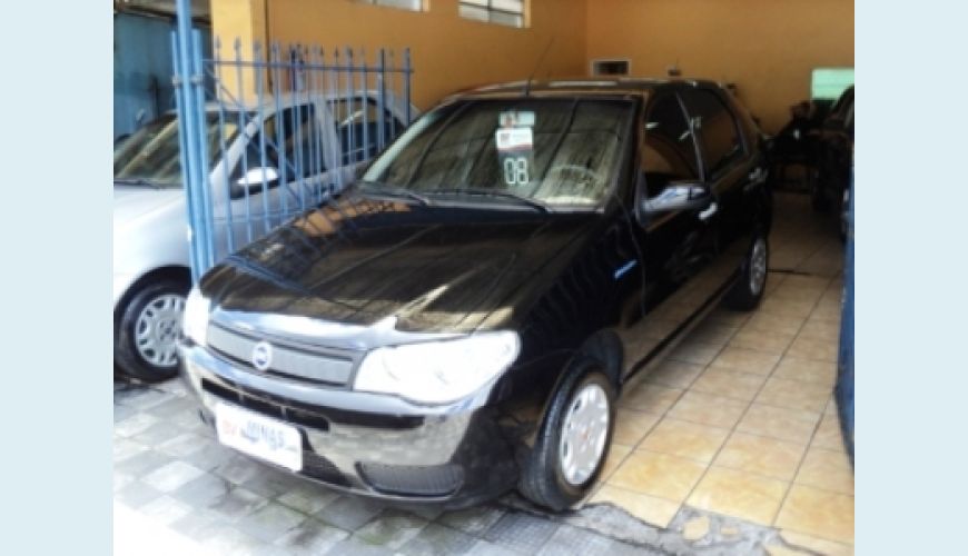FIAT PALIO 4P FIRE FLEX - PRETO - 2008 Foto 1 (Grande)