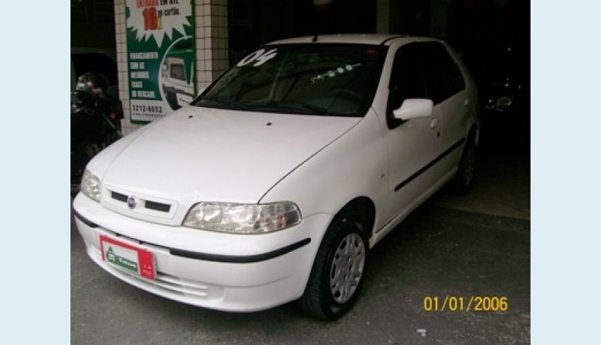 FIAT PALIO 1.0 FIRE 8V 4P - BRANCO - 2004 Foto 1 (Grande)