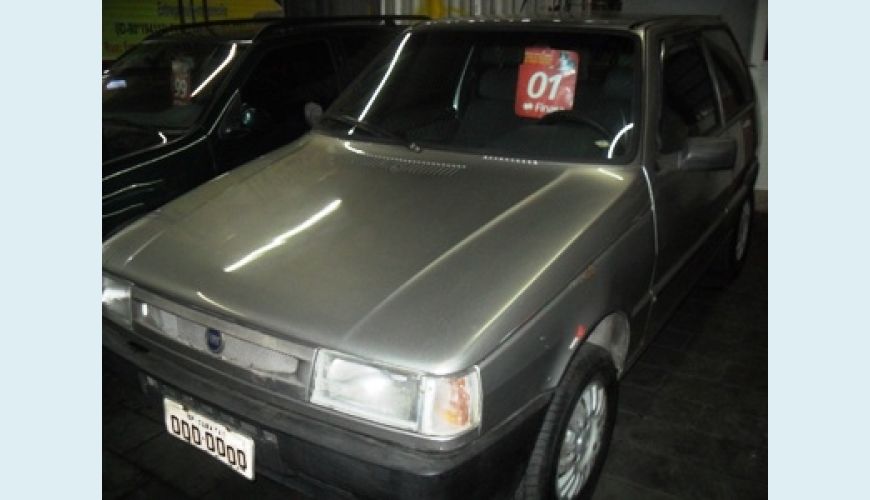 FIAT UNO 2P SMART 1.0 - CINZA - 2001 Foto 1 (Grande)