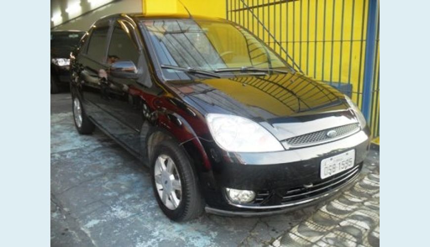 FORD FIESTA SEDAN 4P 1.6 FLEX - PRETO - 2006 Foto 1 (Grande)