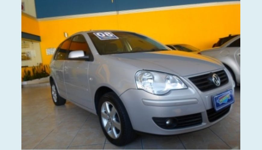 VOLKSWAGEN POLO 1.0 MI 79CV 16V 5P - PRATA - 2008 Foto 1 (Grande)