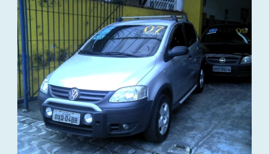 VOLKSWAGEN CROSSFOX 1.6 MI TOTAL FLEX 8V 5P - PRATA - 2007 Foto 1 (Grande)