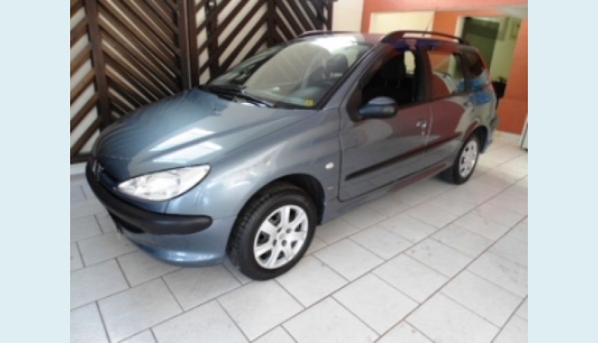 PEUGEOT 206 SW - CINZA - 2006 Foto 1 (Grande)