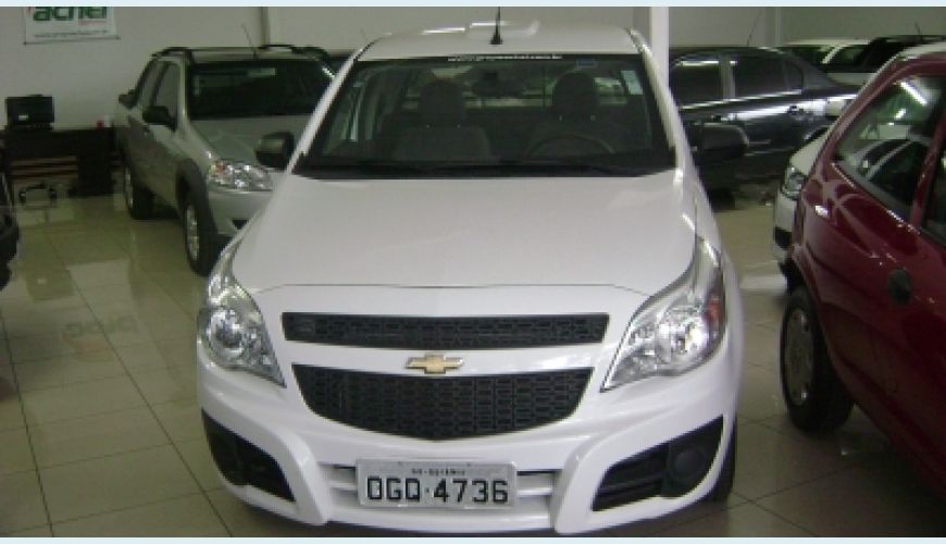 CHEVROLET MONTANA LS 1.4 ECONOFLEX 8V 2P - BRANCO - 2012 Foto 2 (Grande)