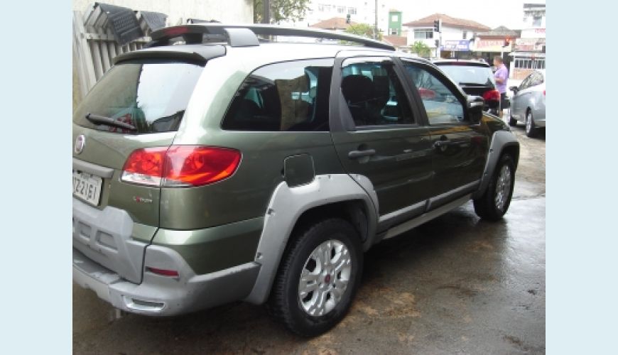 FIAT PALIO WEEK. ADV/ADV TRYON 1.8 MPI FLEX - VERDE - 2010 Foto 2 (Grande)