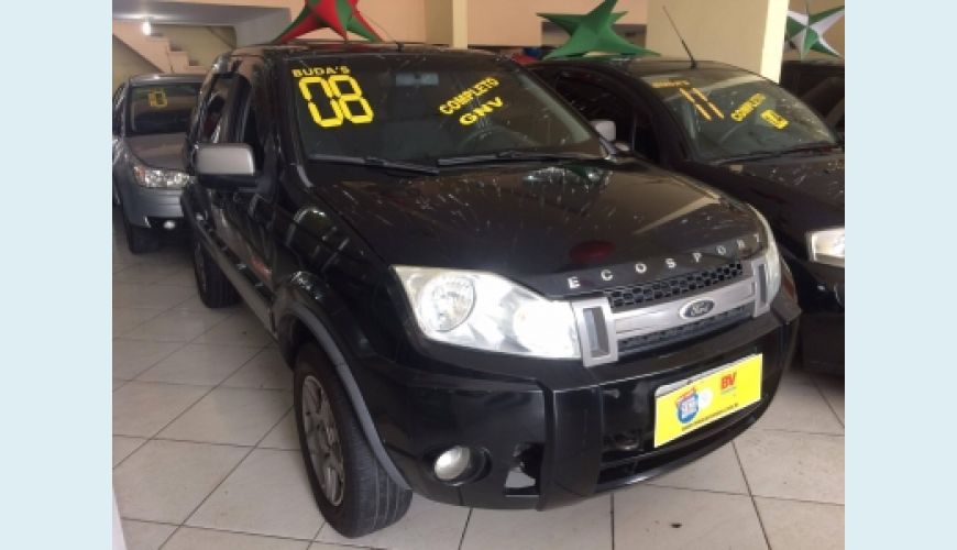 FORD ECOSPORT XLT 1.6/ 1.6 FLEX 8V 5P - PRETO - 2008 Foto 2 (Grande)