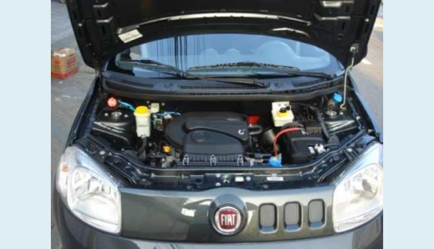 FIAT UNO ATTRACTI. CELEB.1.4 EVO F.FLEX 8V 4P - CINZA - 2011 Foto 2 (Grande)