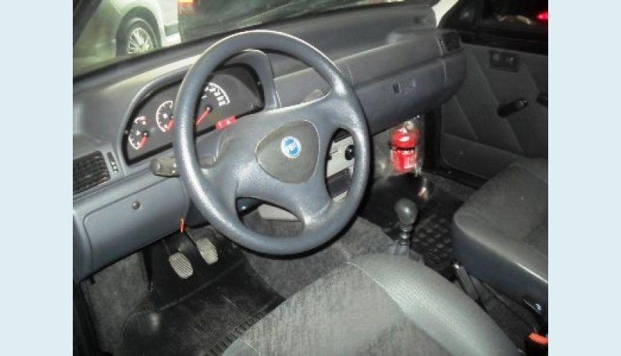 FIAT UNO MILLE FIRE 2P 1.0 FLEX - PRETO - 2008 Foto 2 (Grande)
