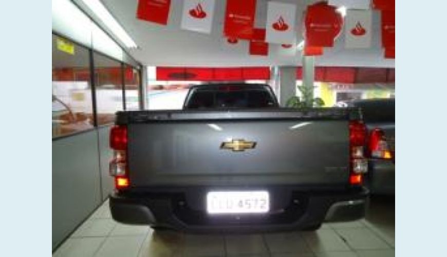 CHEVROLET S-10 2.4 MPFI LT 4X2 CS 8V FLEX 2P - CINZA - 2013 Foto 2 (Grande)