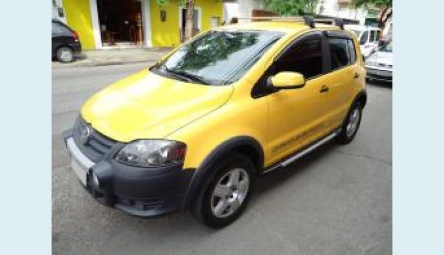 VOLKSWAGEN CROSSFOX 1.6 MI 8V TOTAL FLEX 4P - AMARELO - 2009 Foto 2 (Grande)
