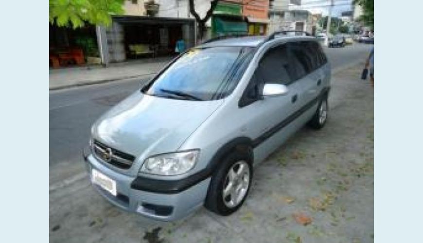 CHEVROLET ZAFIRA 2.0 MPFI EXPRESSION 8V FLEXPOWER 4P AUT. - PRATA - 2009 Foto 2 (Grande)