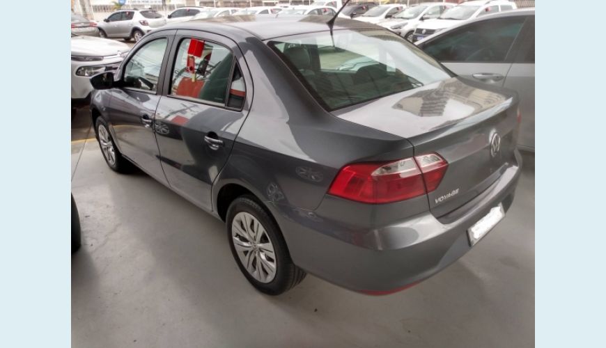 VOLKSWAGEN VOYAGE 1.6 MSI TOTALFLEX 4P - CINZA - 2021 Foto 2 (Grande)