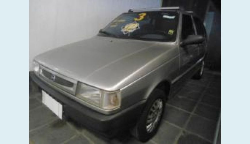 FIAT UNO 1.0 MPI MILLE FIRE 8V 4P - CINZA - 2003 Foto 2 (Grande)