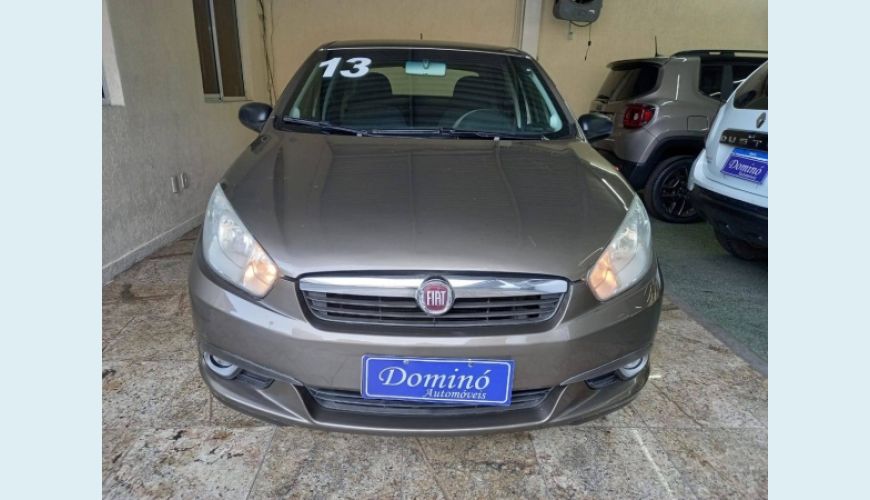 FIAT GRAND SIENA 1.4 MPI ATTRACTIVE 8V FLEX 4P - CINZA - 2013 Foto 2 (Grande)