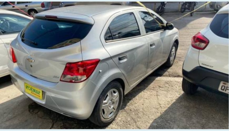 CHEVROLET ONIX 1.0 MPFI JOY 8V FLEX 4P - PRATA - 2018 Foto 2 (Grande)