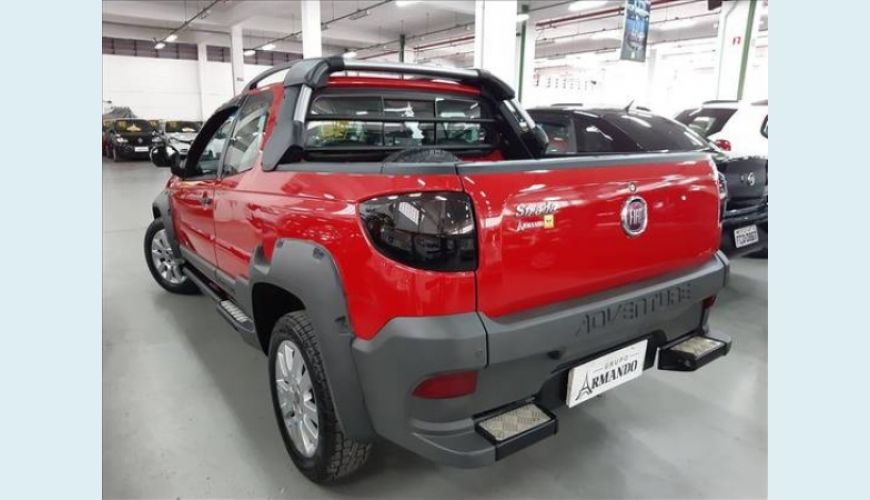 FIAT STRADA 1.8 MPI ADVENTURE CD 16V FLEX 3P AUT. - VERMELHO - 2015 Foto 2 (Grande)