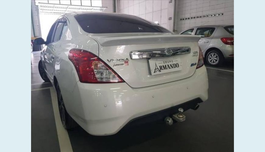 NISSAN VERSA 1.6 16V FLEXSTART UNIQUE 4P XTRONIC - BRANCO - 2018 Foto 2 (Grande)