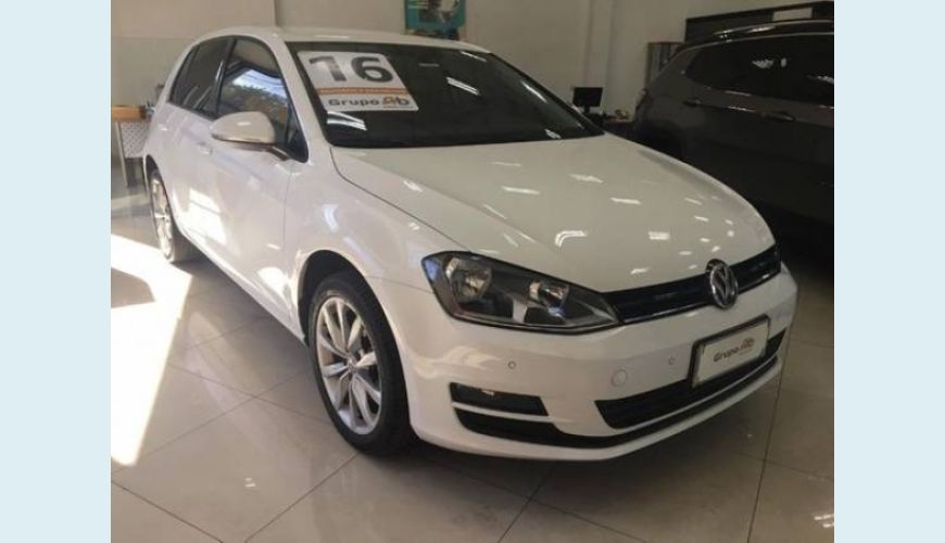 VOLKSWAGEN GOLF 1.6 MSI COMFORTLINE 16V TOTAL FLEX 4P - BRANCO - 2016 Foto 2 (Grande)