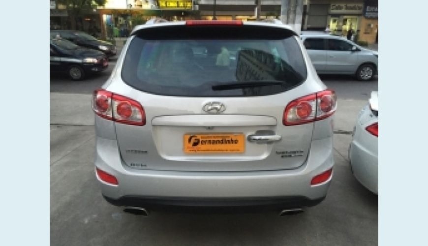 HYUNDAI SANTA FÉ 3.5 MPFI GLS 7 LUGARES V6 24V 285CV 4P AUT. - PRATA - 2011 Foto 2 (Grande)