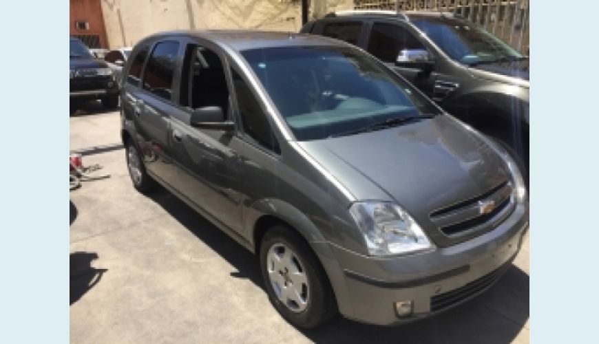 CHEVROLET MERIVA 1.4 MPFI JOY 8V FLEX 4P - CINZA - 2010 Foto 2 (Grande)