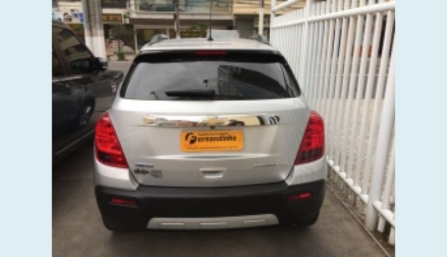 CHEVROLET TRACKER 1.8 MPFI LTZ 4X2 16V FLEX 4P AUT. - PRATA - 2014 Foto 2 (Grande)