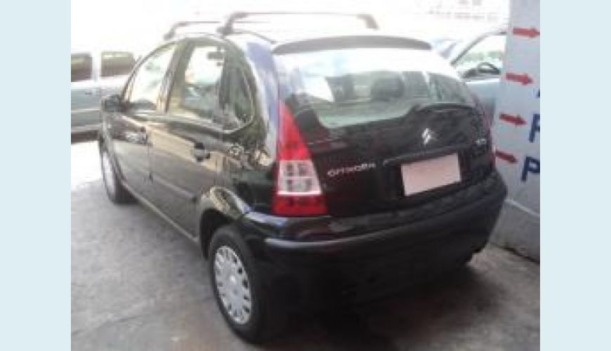 CITROËN C3 1.4 I GLX 8V FLEX 4P - PRETO - 2008 Foto 2 (Grande)