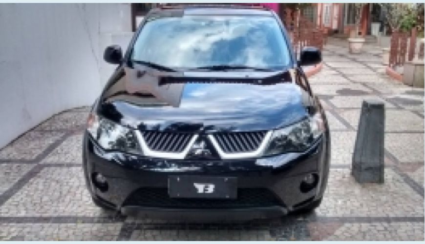 MITSUBISHI OUTLANDER 2.4 4X4 16V 4P AUT. - PRETO - 2009 Foto 2 (Grande)