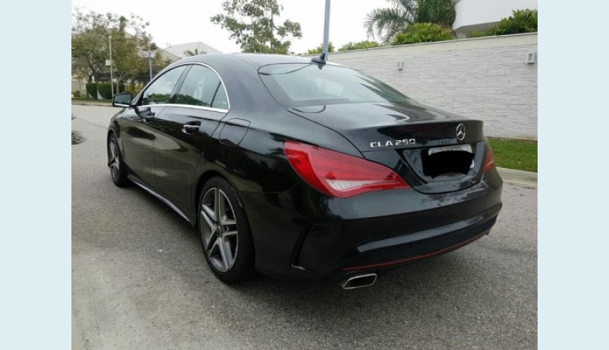 MERCEDES-BENZ CLA 250 2.0 SPORT 16V TURBO 4P AUT. - PRETO - 2015 Foto 2 (Grande)