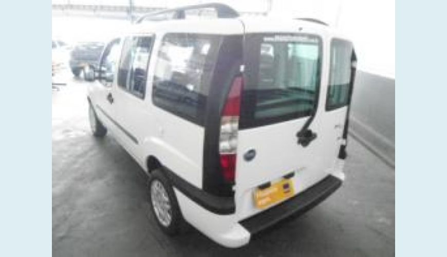 FIAT DOBLO 1.8 MPI ELX 8V FLEX 4P - BRANCO - 2007 Foto 2 (Grande)