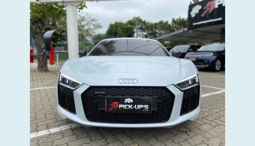 AUDI R8 5.2 FSI COUPE PLUS QUATTRO V10 40V 2P S TRONIC - BRANCO - 2017 Foto 2 (Grande)