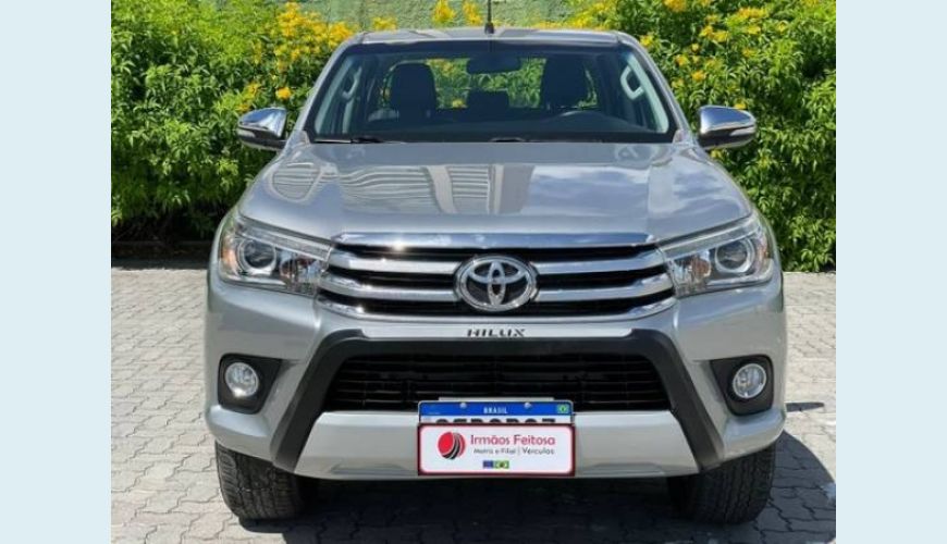 TOYOTA HILUX 2.8 SRX 4X4 CD 16V DIESEL 4P AUT. - PRATA - 2016 Foto 2 (Grande)