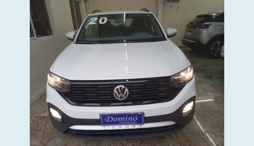 VOLKSWAGEN T-CROSS 1.0 200 TSI TOTAL FLEX AUT. - BRANCO - 2020 Foto 2 (Grande)