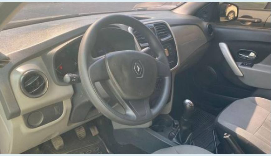 RENAULT LOGAN 1.6 EXPRESSION 8V FLEX 4P - PRATA - 2017 Foto 2 (Grande)