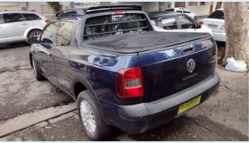 VOLKSWAGEN SAVEIRO 1.6 MI ROCK IN RIO CD 8V FLEX 2P - AZUL - 2016 Foto 2 (Grande)