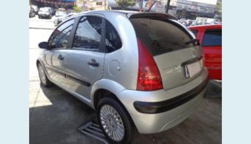 CITROËN C3 1.6 EXCLUSIVE 16V FLEX 4P - PRATA - 2005 Foto 2 (Grande)