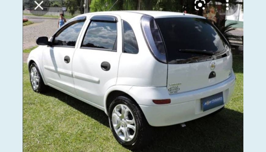 CHEVROLET CORSA 1.4 MPFI MAXX 8V FLEX 4P - BRANCO - 2012 Foto 2 (Grande)