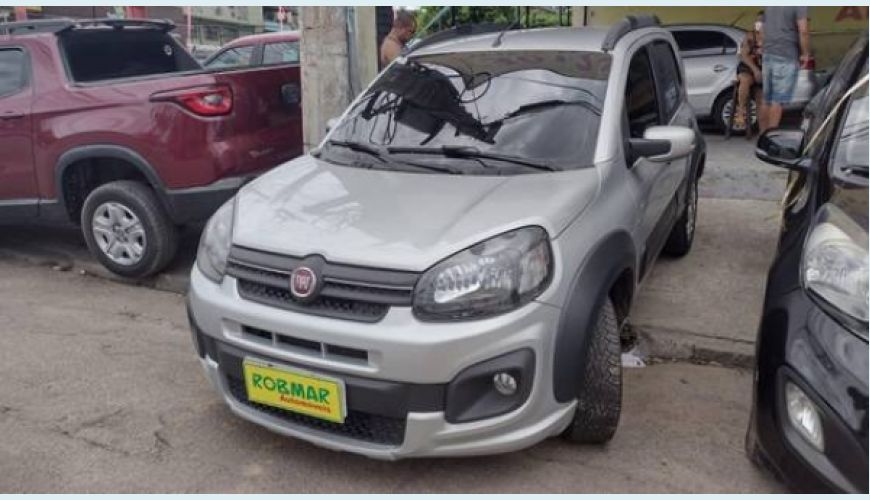 FIAT UNO 1.3 FIREFLY FLEX WAY 4P - PRATA - 2020 Foto 2 (Grande)