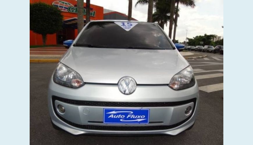 VOLKSWAGEN UP 1.0 MPI HIGH UP 12V FLEX 4P AUT. - PRATA - 2015 Foto 2 (Grande)