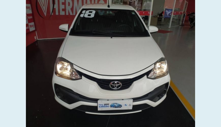 TOYOTA ETIOS 1.5 XS 16V FLEX 4P AUT. - BRANCO - 2018 Foto 2 (Grande)