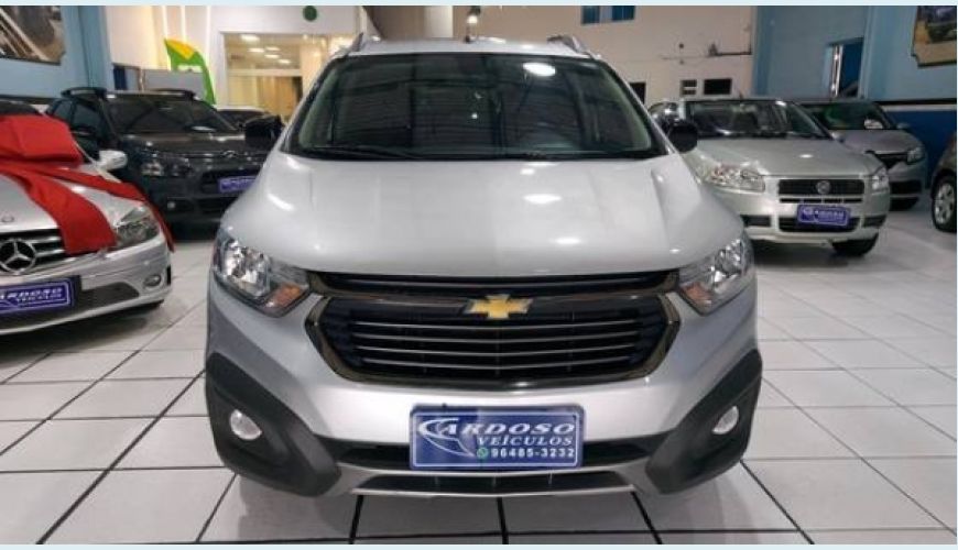 CHEVROLET SPIN 1.8 ACTIV 8V FLEX 4P AUT. - PRATA - 2020 Foto 2 (Grande)