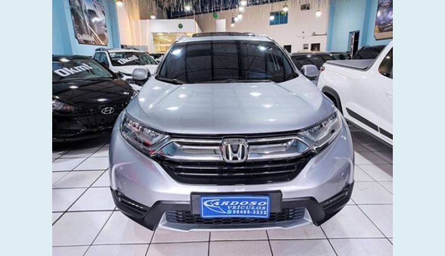 HONDA CRV 1.5 16V VTC TURBO TOURING AWD CVT - PRATA - 2019 Foto 2 (Grande)