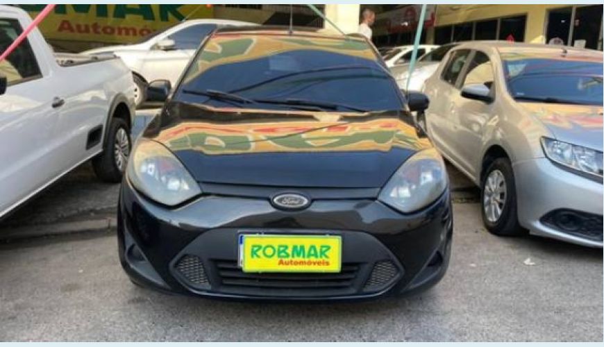 FORD FIESTA 1.0 ROCAM 8V FLEX 4P - PRETO - 2012 Foto 2 (Grande)