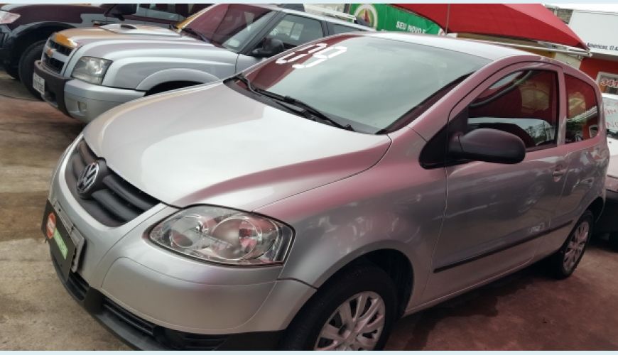VOLKSWAGEN FOX 1.0 MI TREND 8V FLEX 4P - PRATA - 2009 Foto 2 (Grande)